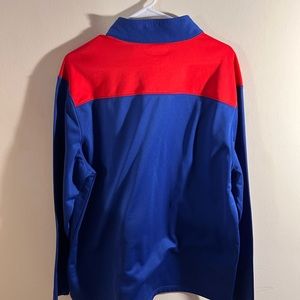 NY Giant Half Zip Sweater